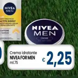 Famila Crema idratante NIVEA FOR MEN offerta