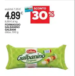 Coop Formaggio Galbanino Galbani offerta