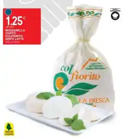 Coop Mozzarella Ciuffo Colfiorito Grifo Latte offerta