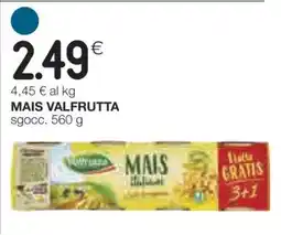 Coop MAIS VALFRUTTA offerta