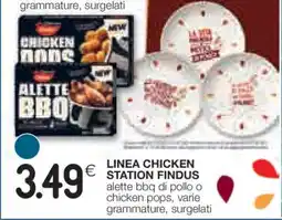 Coop LINEA CHICKEN STATION FINDUS offerta