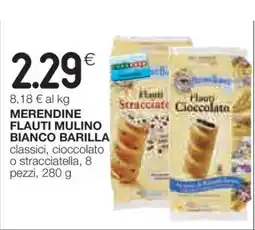 Coop MERENDINE FLAUTI MULINO BIANCO BARILLA offerta