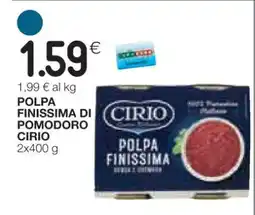 Coop Polpa Finissima di pomodoro Cirio offerta