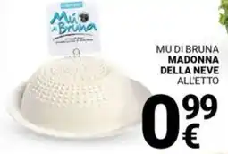 Supermercati Gulliver Mu di bruna madonna della neve offerta