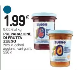Coop PREPARAZIONE DI FRUTTA ZUEGG offerta
