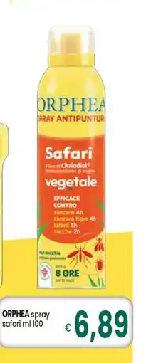 Famila ORPHEA spray safari ml 100 offerta