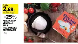 Coop ALTERNATIVA VEGETALE ALLA MOZZARELLA DREAMFARM offerta
