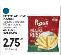 Coop PATATE WE LOVE PIZZOLI offerta