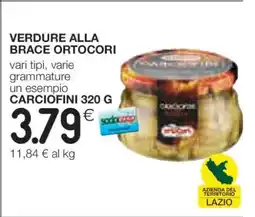 Coop VERDURE ALLA BRACE ORTOCORI offerta