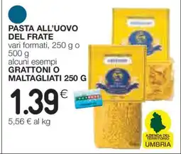 Coop PASTA ALL’UOVO DEL FRATE offerta