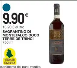 Coop SAGRANTINO DI MONTEFALCO DOCG TERRE DE TRINCI offerta