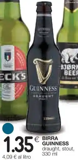 Coop Birra Guinness offerta