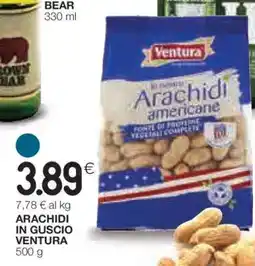 Coop ARACHIDI IN GUSCIO VENTURA offerta