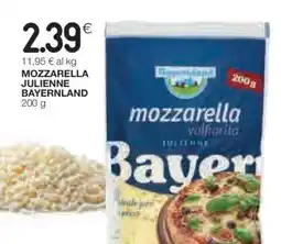 Coop MOZZARELLA JULIENNE BAYERNLAND offerta