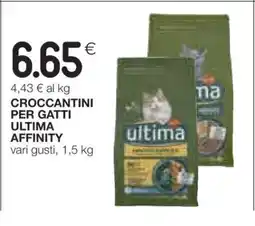 Coop Croccantini per gatti Ultima Affinity offerta