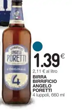 Coop BIRRA BIRRIFICIO ANGELO PORETTI offerta