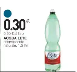 Coop Acqua Lete offerta