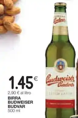Coop BIRRA BUDWEISER BUDVAR offerta