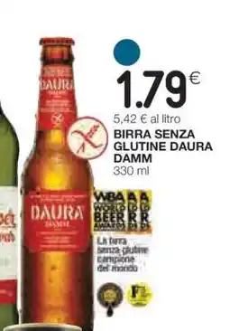 Coop Birra Senza Glutine Daura Damm offerta