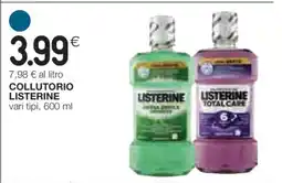Coop Collutorio Listerine offerta
