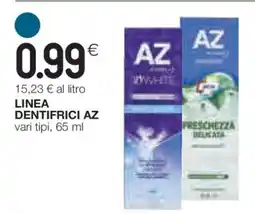 Coop LINEA DENTIFRICI AZ offerta