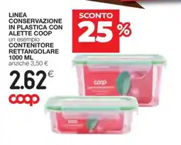 Coop CONTENITORE RETTANGOLARE 1000 ML offerta