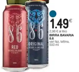 Coop Birra Bavaria 8.6 offerta