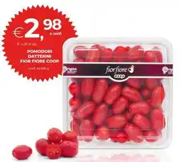 Coop POMODORI DATTERINI FIOR FIORE COOP offerta