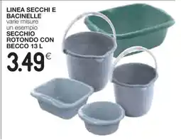 Coop LINEA SECCHI E BACINELLE offerta