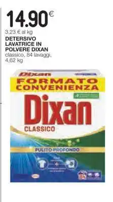Coop DETERSIVO LAVATRICE IN POLVERE DIXAN offerta