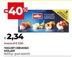 Coop Yogurt Cremoso Müller offerta