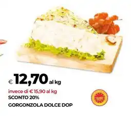 Coop Gorgonzola dolce DOP offerta