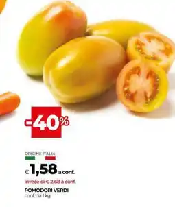 Coop POMODORI VERDI offerta