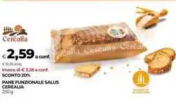 Coop PANE FUNZIONALE SALUS CEREALIA offerta
