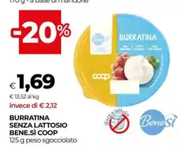 Coop BURRATINA SENZA LATTOSIO BENE.SÌ COOP offerta