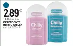 Coop Detergente Intimo Chilly offerta