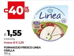 Coop Formaggio fresco linea Osella offerta