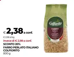 Coop FARRO PERLATO ITALIANO COLFIORITO offerta