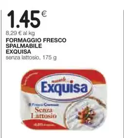 Coop FORMAGGIO FRESCO SPALMABILE EXQUISA offerta