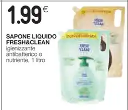 Coop Sapone Liquido Fresh & Clean offerta