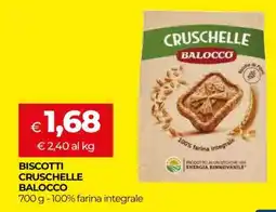 Coop BISCOTTI CRUSCHELLE BALOCCO offerta