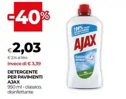 Coop Detergente per pavimenti Ajax offerta