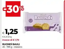 Coop Buondì Bauli offerta