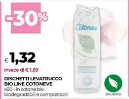 Coop DISCHETTI LEVATRUCCO BIO LINE COTONEVE offerta