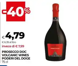 Coop Prosecco DOC Volcanic Wines Poderi del Doge offerta