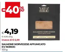 Coop Salmone Norvegese Affumicato KV Nordic offerta