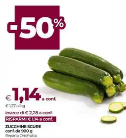 Coop ZUCCHINE SCURE offerta