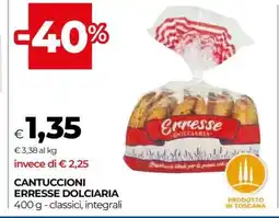 Coop CANTUCCIONI ERRESSE DOLCIARIA offerta
