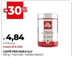 Coop CAFFÈ PER MOKA ILLY offerta