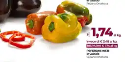 Coop Peperoni Misti offerta